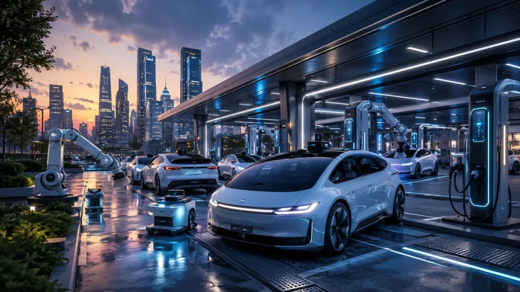 Robotaxi Pitstop Startup Enters a New Lane